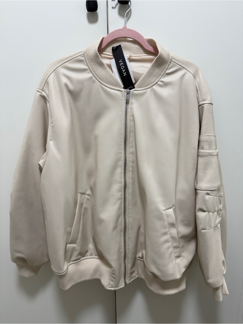 H&M Vegan Cream Women’s Jacket